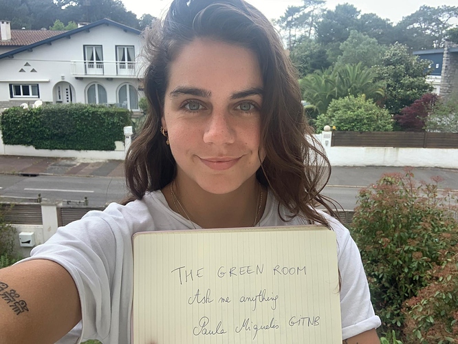 Paula GITNB Green Room AMA